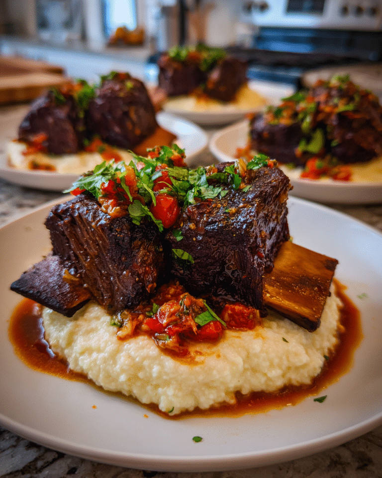Fall-Off-The-Bone Flavor Explosion with Perfectly Braised Beef Short Ribs - Featured Image