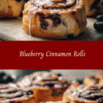 Irresistible Blueberry Cinnamon Rolls Bursting with Sweet and Spicy Flavor
