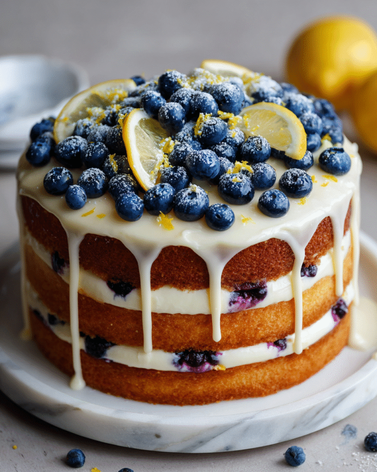 Irresistible Blueberry Lemon Cake Recipe That Will Brighten Your Day - Featured Image
