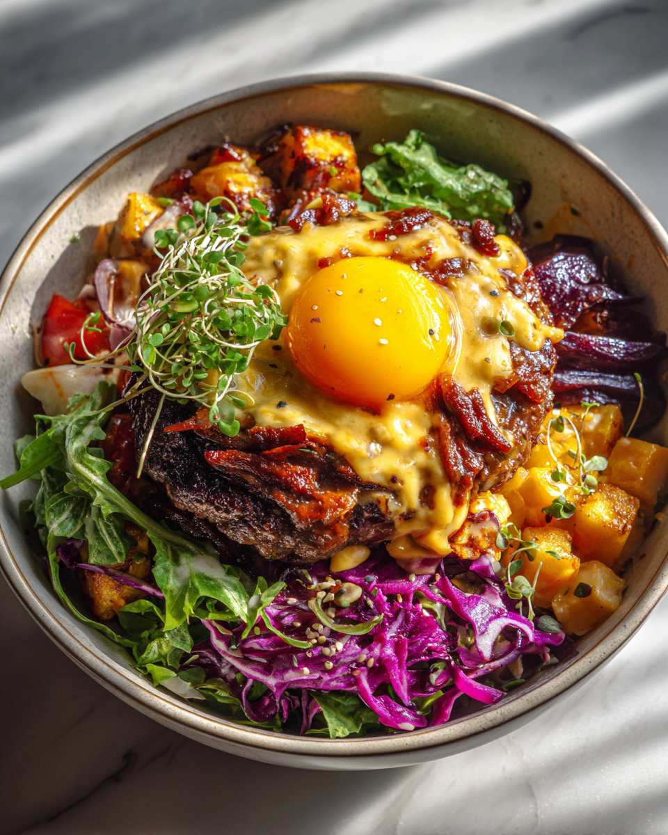 Final dish - Discover the Bold Burger Bowl Revolution Your Taste Buds Will Love