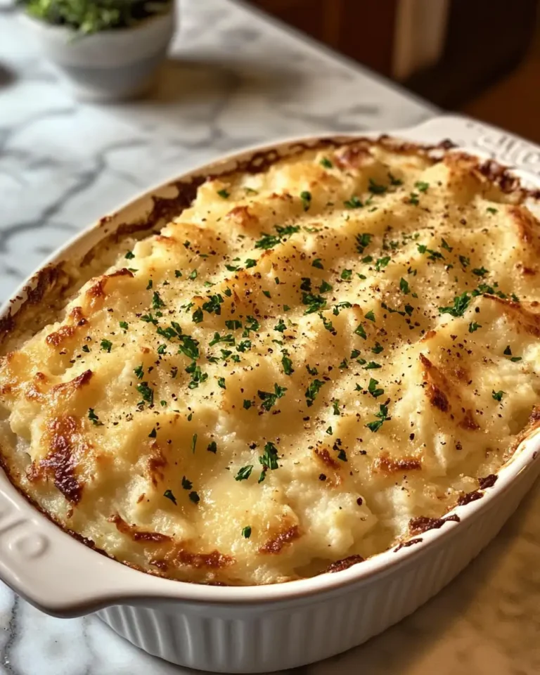Irresistibly Creamy Boursin Mashed Potato Chicken Bake Delight - Featured Image