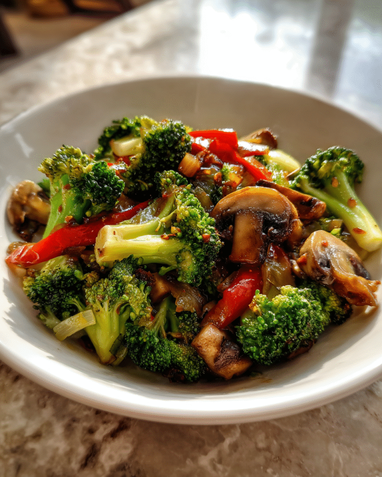 Savor the Flavor of Easy Broccoli and Mushroom Stir Fry - Featured Image