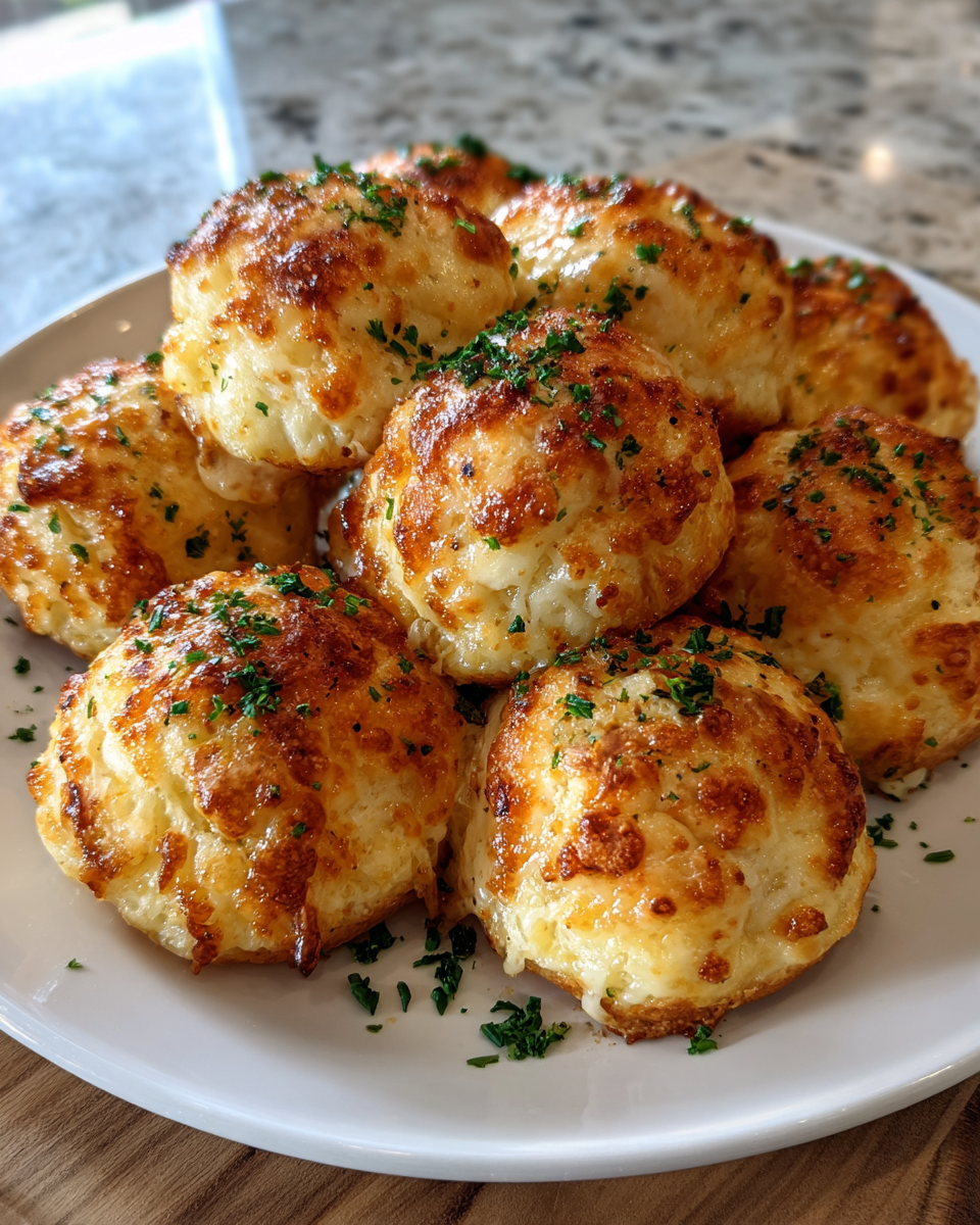 Final dish - Irresistible Buttery Garlic Cheese Bombs You Need to Try Today