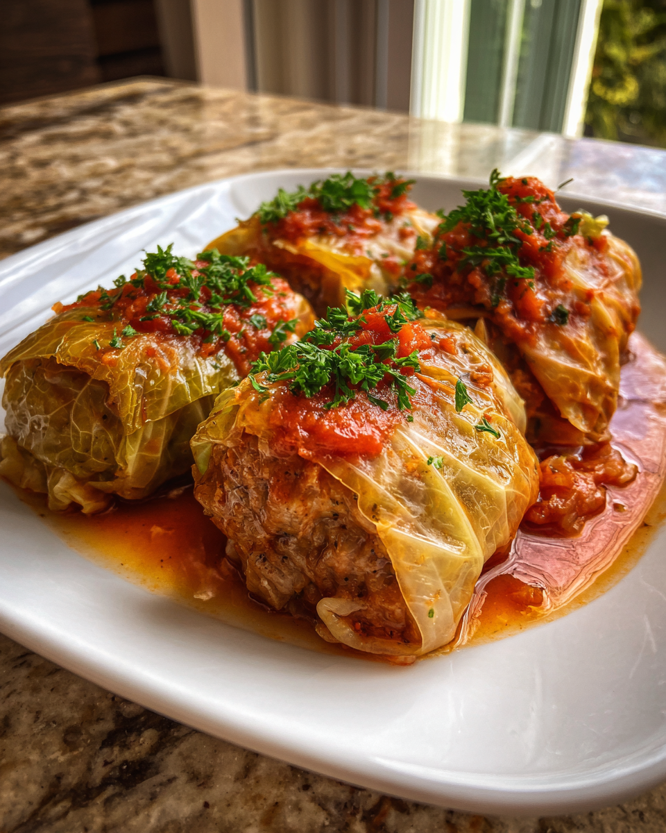 Final dish - The Ultimate Guide to Perfectly Stuffed Cabbage Rolls That Melt in Your Mouth