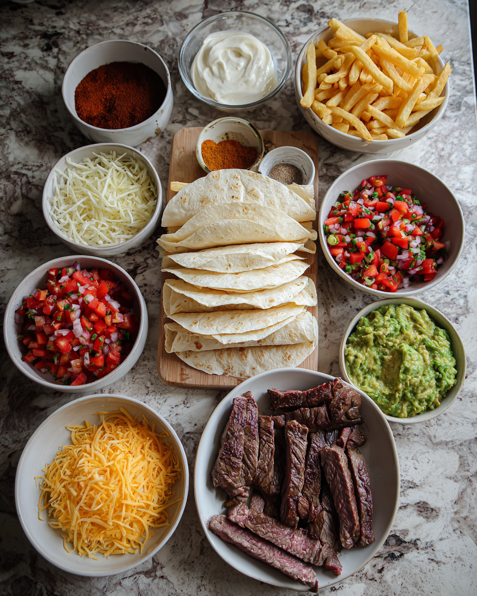 Ingredients for Unlocking the Flavor Explosion of the Ultimate California Style Burrito