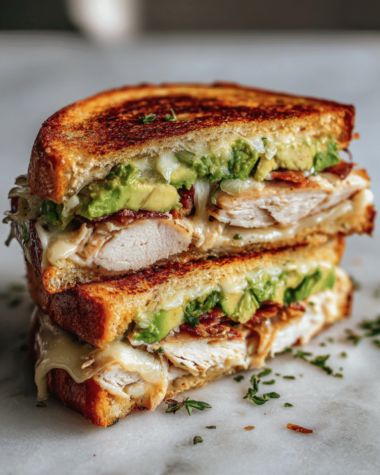 The Ultimate Chicken Avocado Melt Sandwich You Need to Try Today - Featured Image