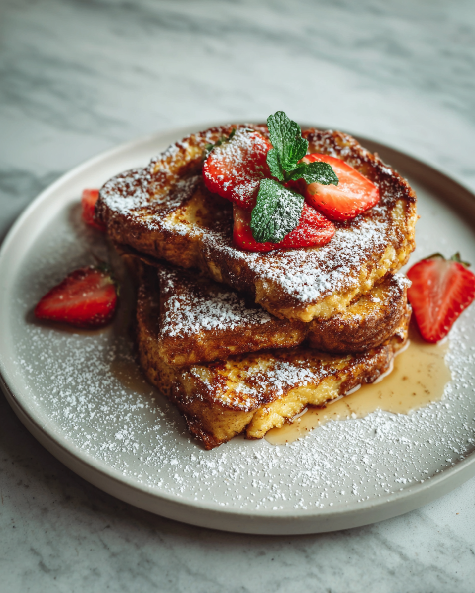 Final dish - Irresistible Churro Stuffed French Toast Recipe You Have to Try