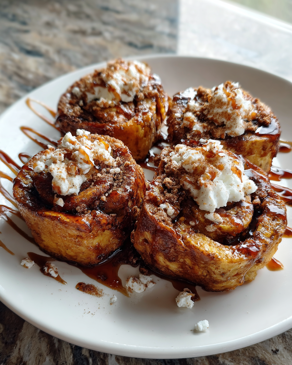 Final dish - Irresistible Cinnamon Roll French Toast Bites You Need to Try Today