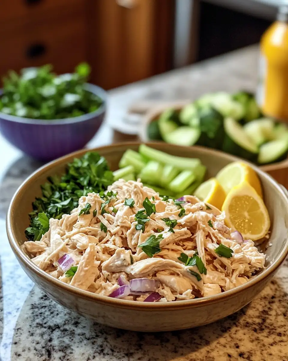 Ingredients for Discover the Secret Behind Costco Chicken Salad's Irresistible Flavor