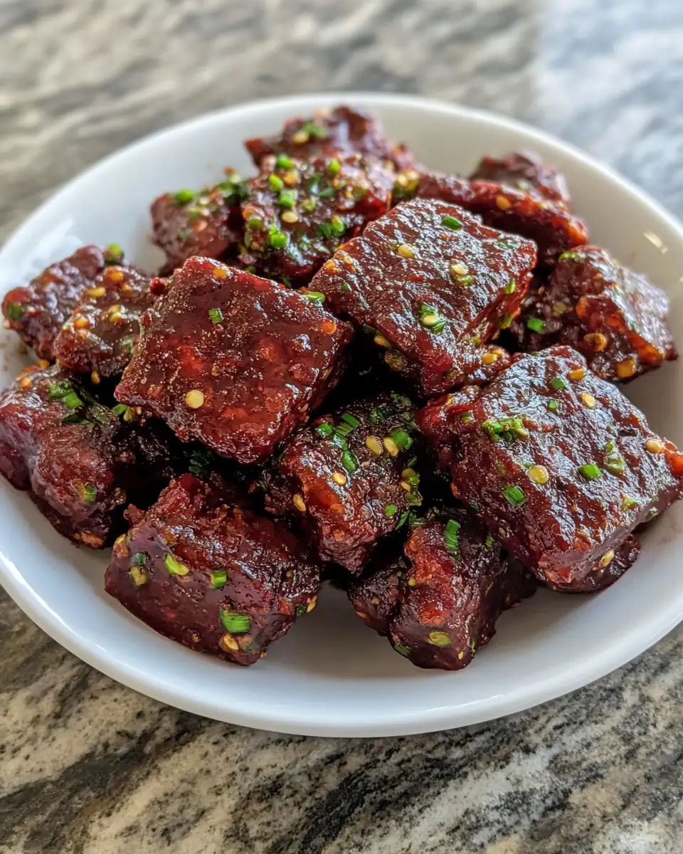 Final dish - Spice Up Your Snack Game with Cranberry Jalapeño Cowboy Candy