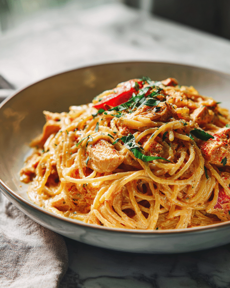 Irresistibly Creamy Cajun Chicken Spaghetti Recipe You Need to Try - Featured Image