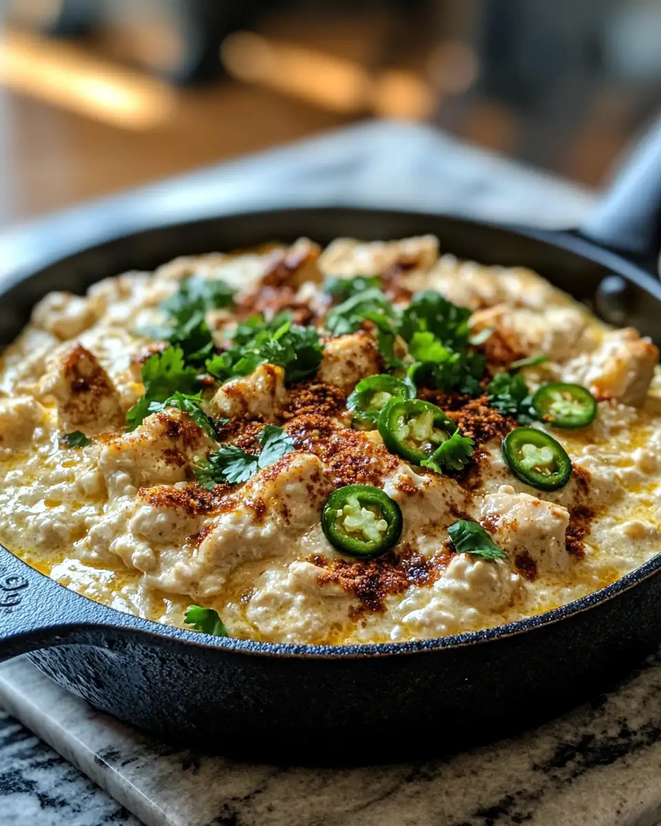 Final dish - Sizzle and Spice: Creamy Jalapeño Chicken Skillet Magic