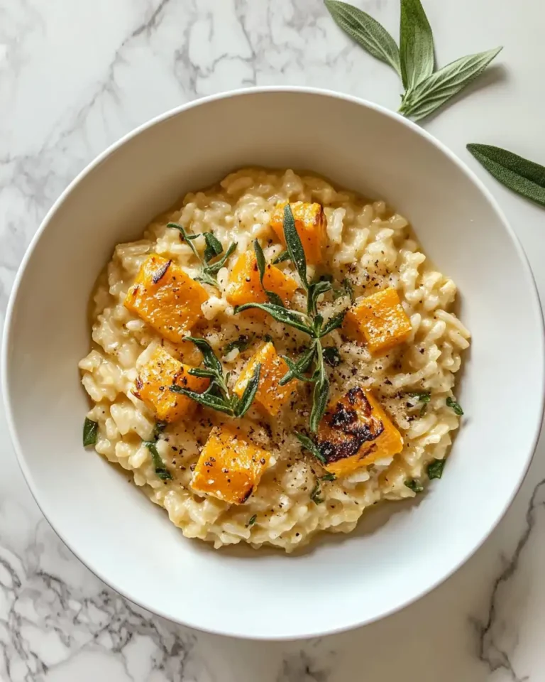 Indulge in Autumn Bliss with Creamy Roasted Butternut Squash Risotto - Featured Image