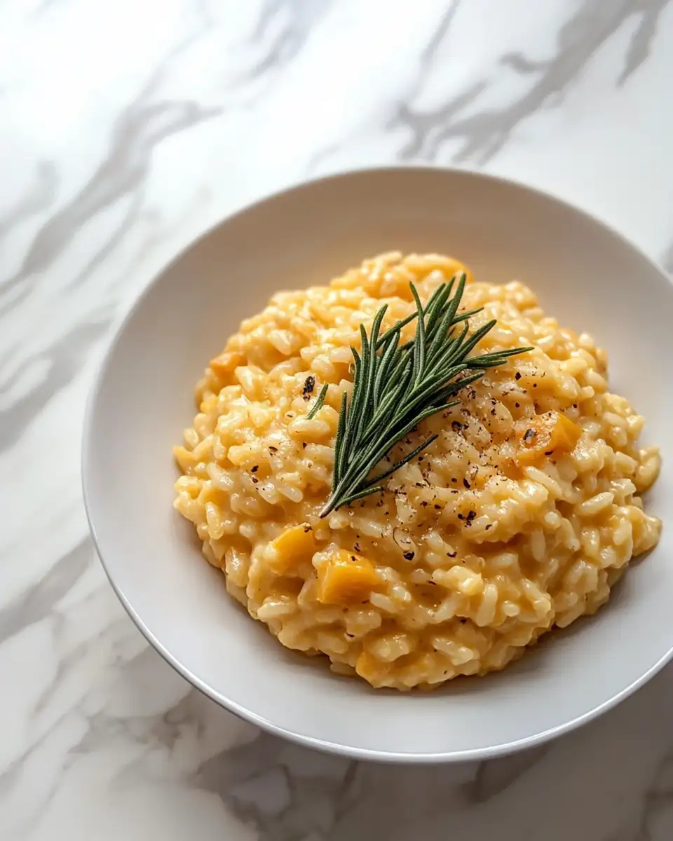 Final dish - Indulge in Autumn Bliss with Creamy Roasted Butternut Squash Risotto