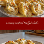 Dive Into Deliciousness with Creamy Seafood Stuffed Shells