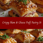 Irresistible Crispy Ham and Cheese Puff Pastry Stacks You Have to Try