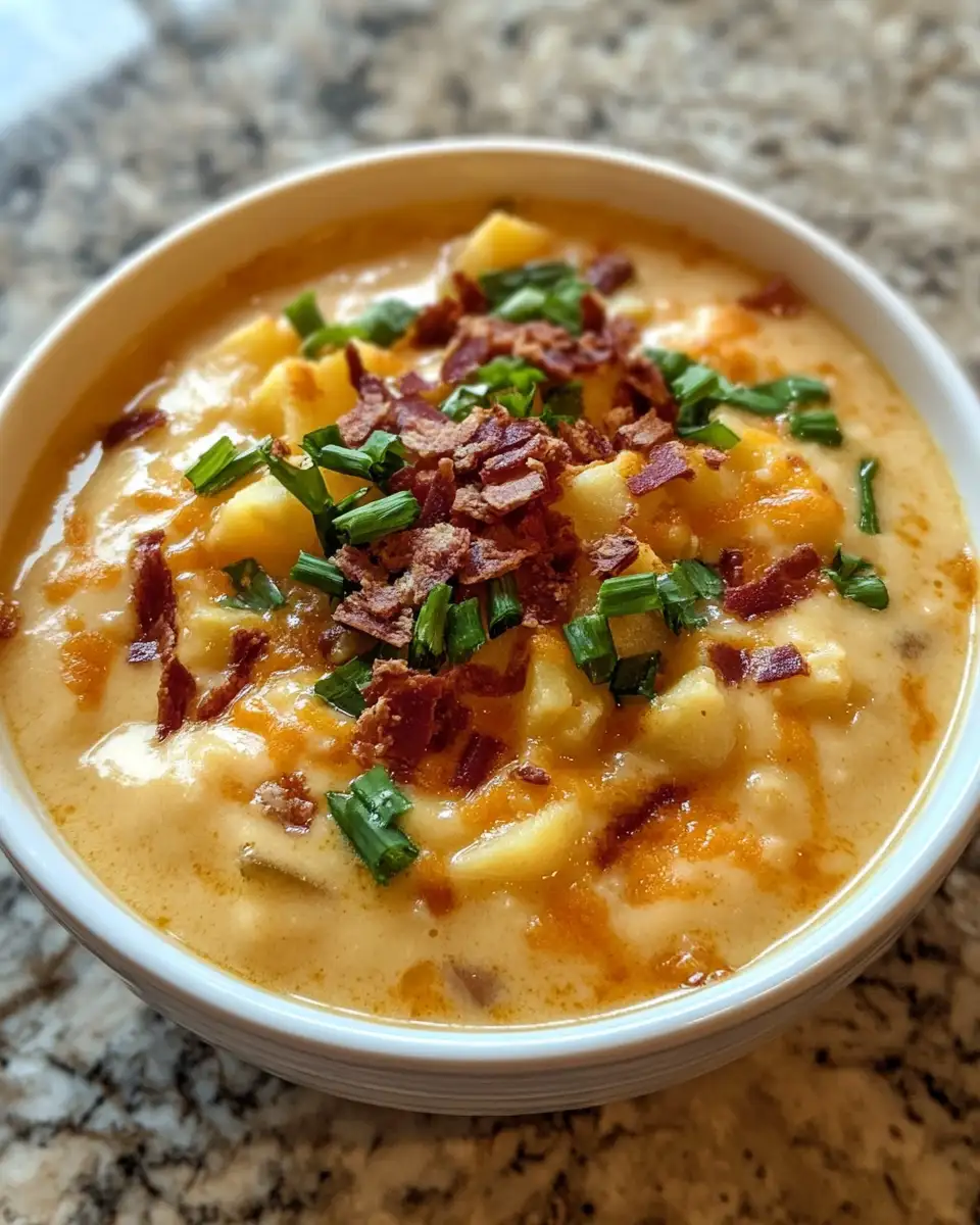 Final dish - Cozy Up with Ultimate Crockpot Loaded Baked Potato Soup