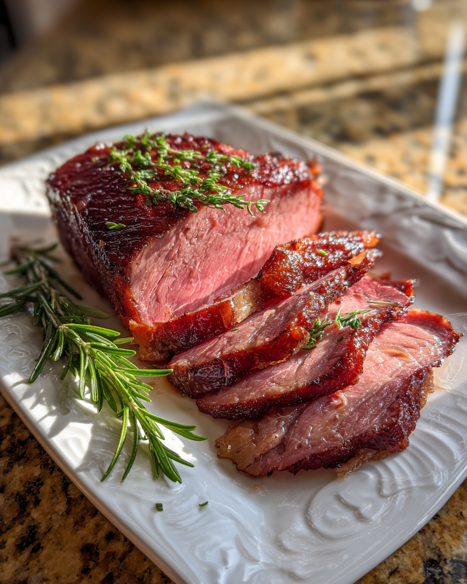 Final dish - Discover the Irresistible Flavor of Cured Smoked Beef