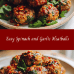 Easy Spinach and Garlic Meatballs That Will Steal the Show