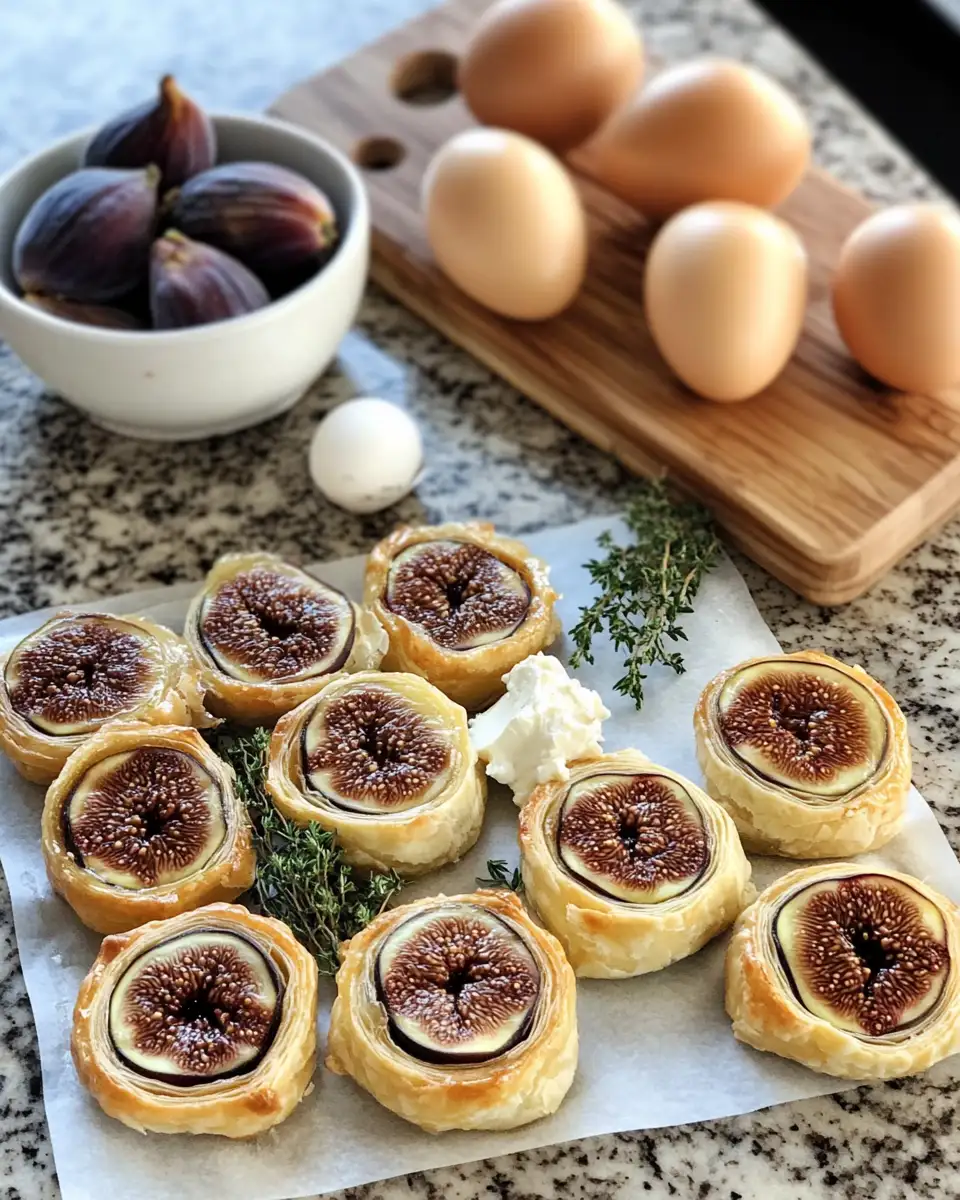 Ingredients for Whirl Into Flavor: Fig and Goat Cheese Pinwheels Delight