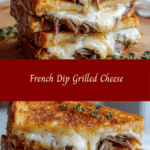 Melted Perfection French Dip Grilled Cheese Recipe You Need to Try