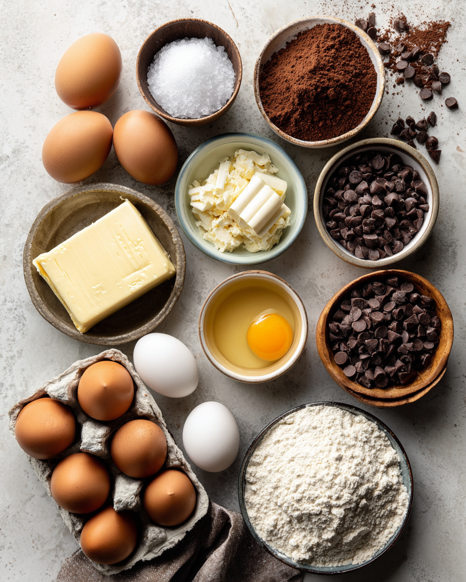 Ingredients for Irresistible Fudgy Chewy Brookies You Have to Try Today