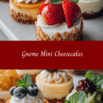 Whimsical Gnome Mini Cheesecakes That Steal the Show