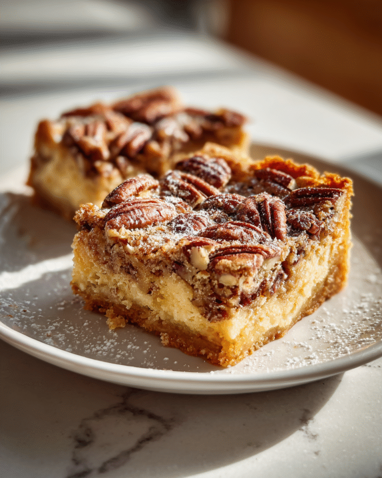 Indulge in Decadence with Gooey Butter Pecan Cake - Featured Image