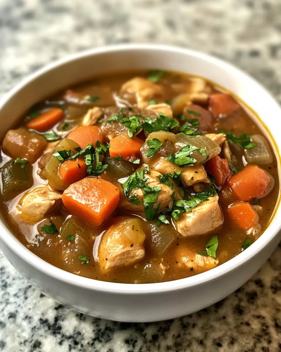 Final dish - Spice Up Your Dinner with the Ultimate Green Chile Chicken Stew