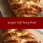 Melt-in-Your-Mouth Gruyère Puff Pastry Braid Recipe