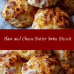 Irresistible Ham and Cheese Butter Swim Biscuits You Need to Try