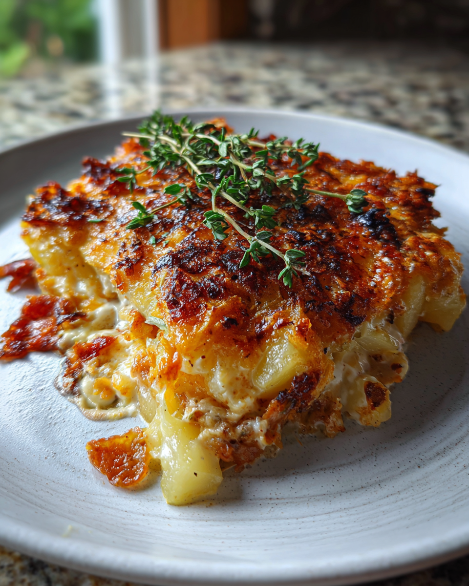 Final dish - Hearty Hamburger Potato Casserole Recipe Your Family Will Love