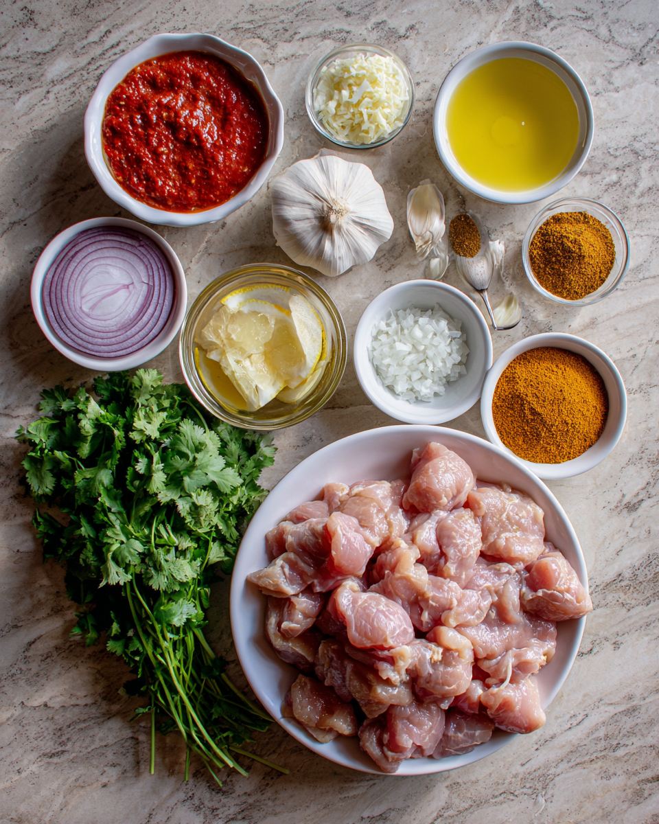 Ingredients for Irresistible Homemade Butter Chicken Recipe You Need to Try