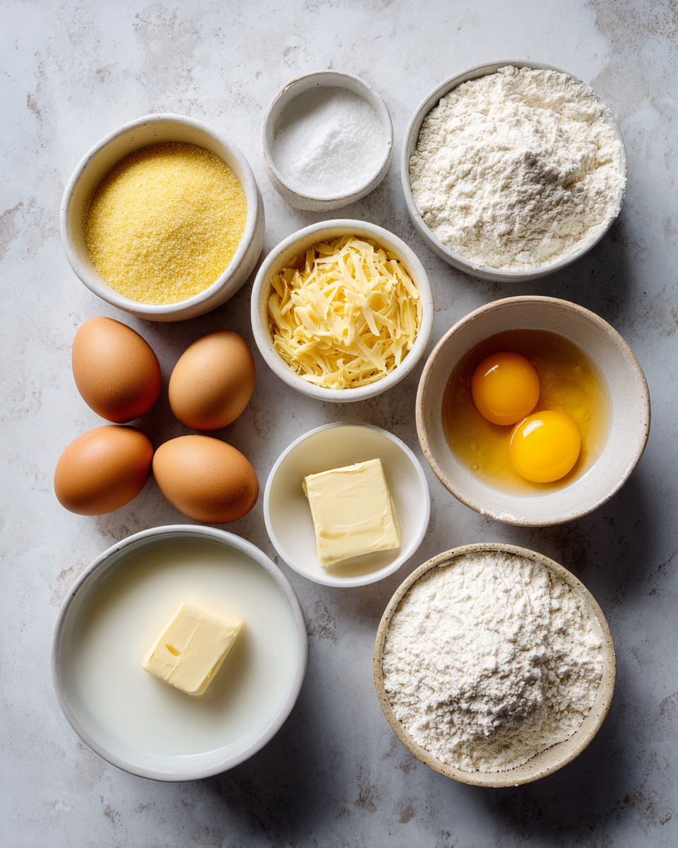 Ingredients for Irresistible Honey Butter Cornbread Poppers You Have to Try