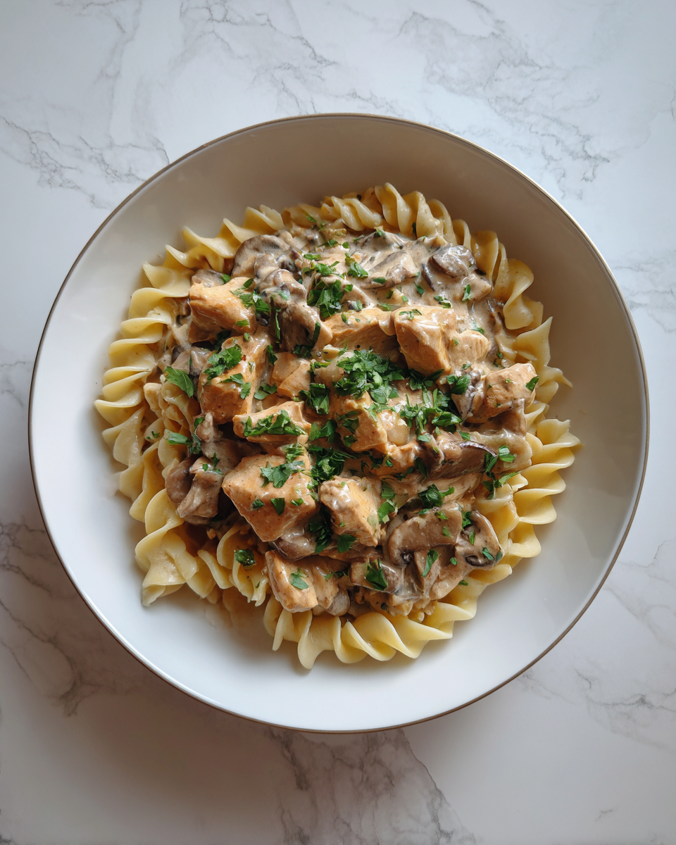 Final dish - Irresistible Chicken Stroganoff That Will Steal Your Heart and Taste Buds