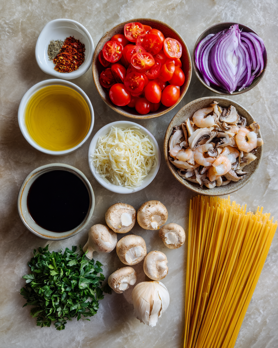Ingredients for Italian Drunken Noodles Recipe That Will Transport Your Taste Buds to Italy