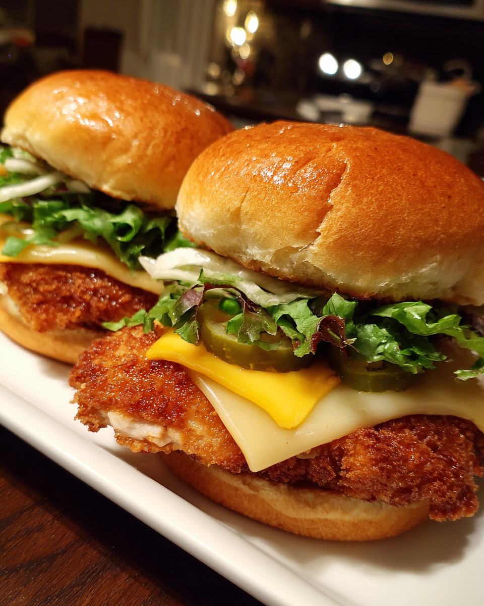 Ingredients for Jalapeno Honey Drenched Crispy Fried Chicken Sandwich That Will Blow Your Mind