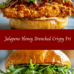 Jalapeno Honey Drenched Crispy Fried Chicken Sandwich That Will Blow Your Mind
