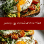 Jammy Egg Avocado and Pesto Toast The Ultimate Flavor-Packed Breakfast Delight