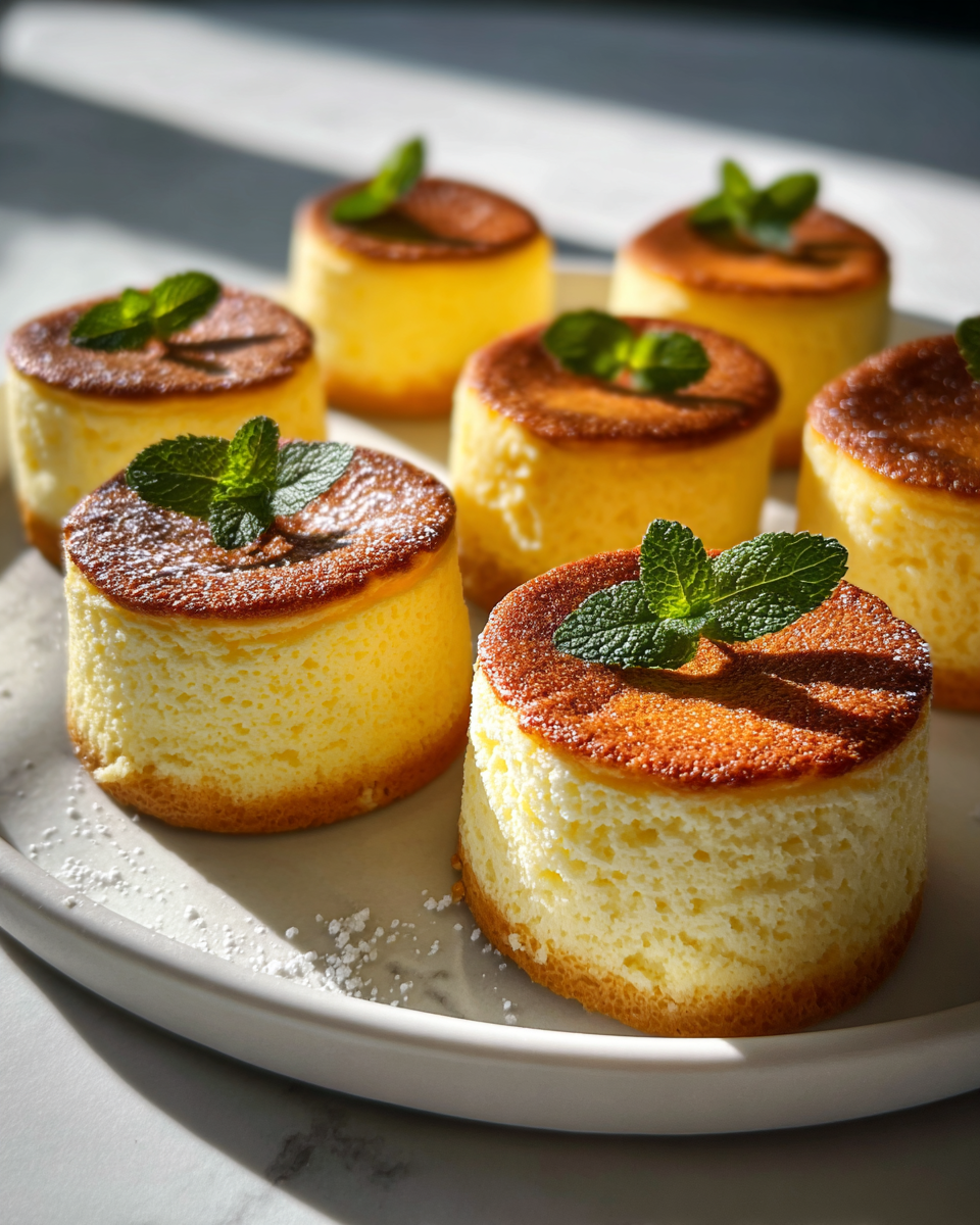 Fluffy Delight Japanese Cotton Cheesecake Cupcakes That Melt in Your Mouth 6 Final dish - Fluffy Delight Japanese Cotton Cheesecake Cupcakes That Melt in Your Mouth