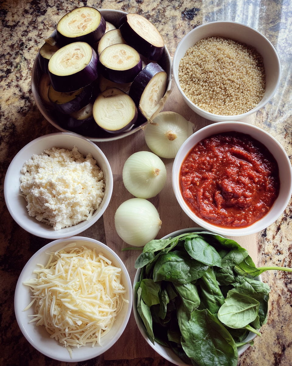 Ingredients for Discover the Art of Layered Vegetarian Gourmet for Every Occasion