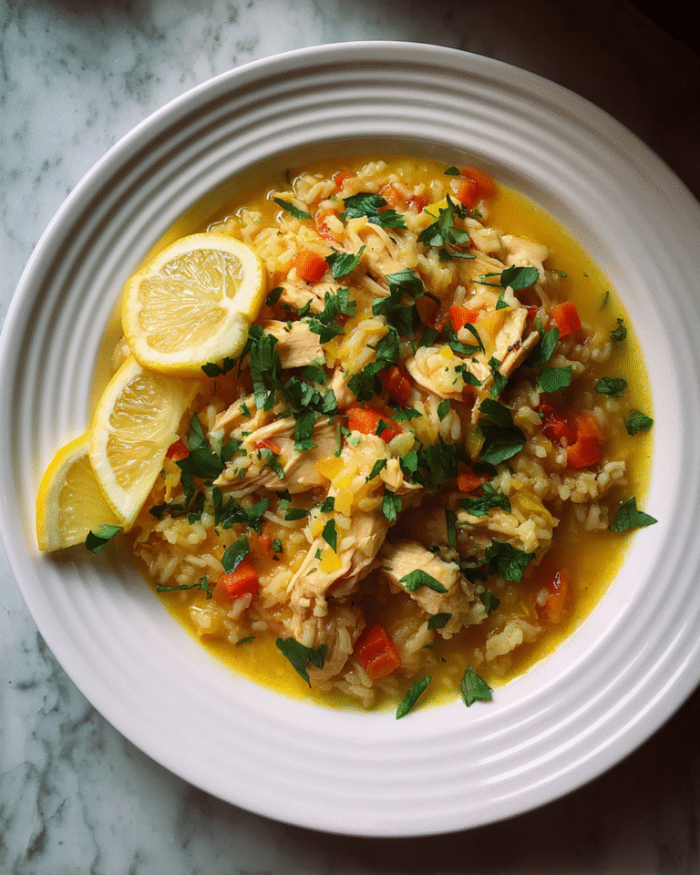Zesty Lemon Ginger Turmeric Chicken and Rice Soup to Warm Your Soul - Featured Image
