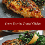 Zesty Lemon Pecorino Crusted Chicken That Will Elevate Your Dinner Game