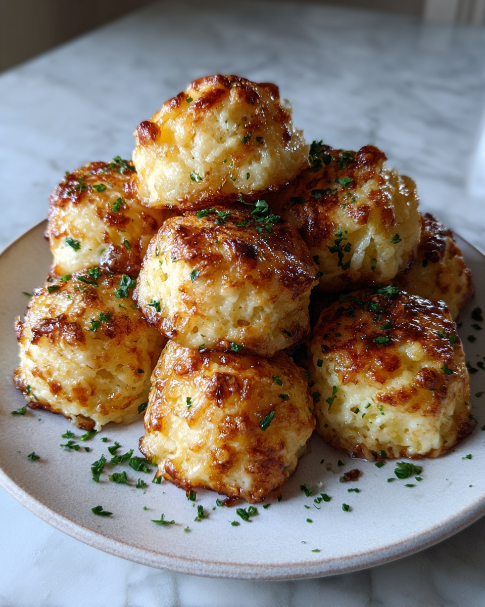 Final dish - Irresistible Mashed Potato Cheese Puffs That Melt in Your Mouth