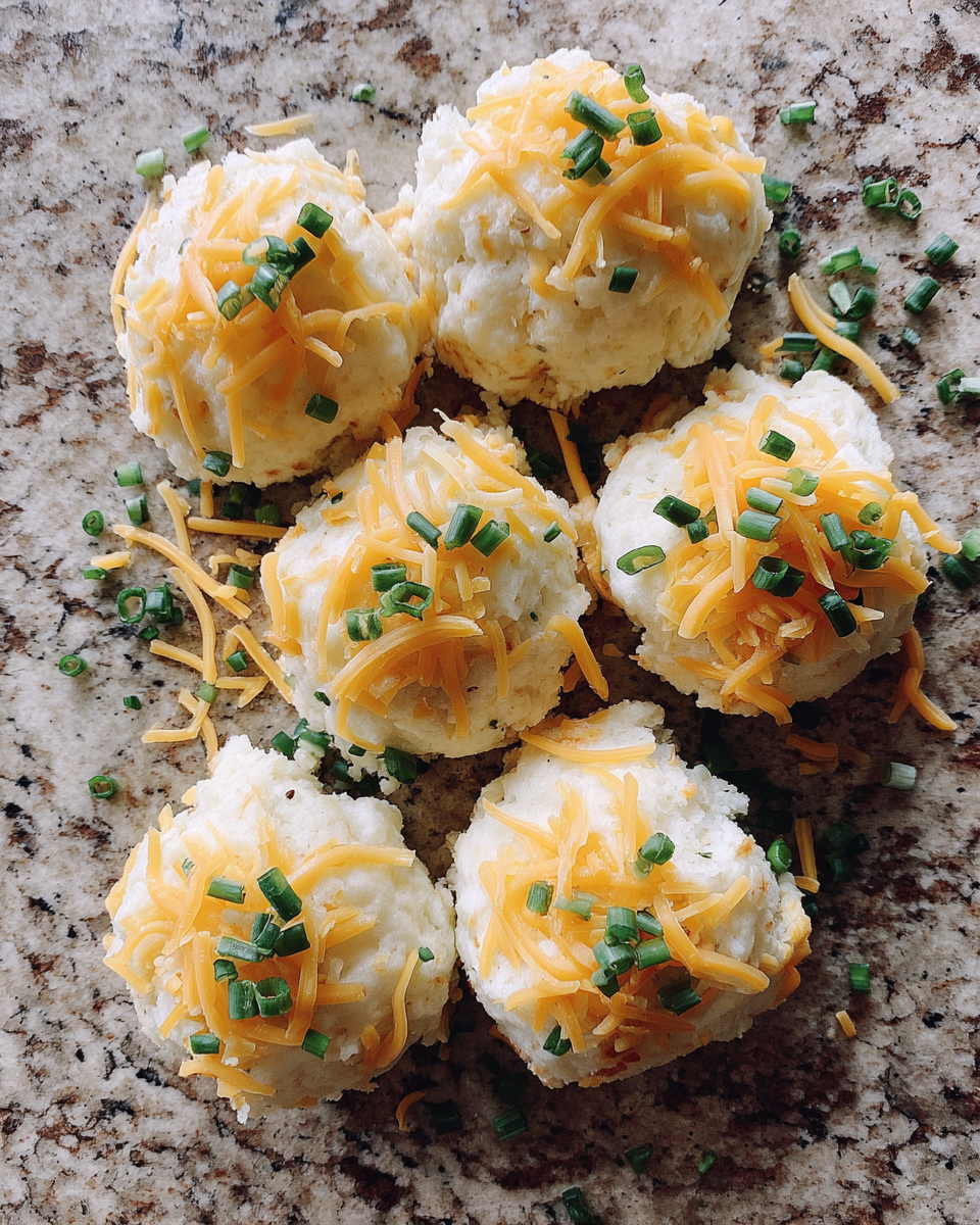 Ingredients for Irresistible Mashed Potato Cheese Puffs That Melt in Your Mouth