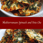 Crunch into Mediterranean Bliss with Spinach and Feta Cheese Crisps