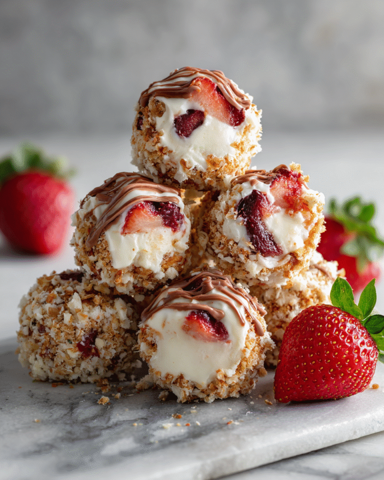 Irresistible No-Bake Strawberry Cheesecake Protein Bites You Need to Try - Featured Image