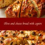 Irresistible Olive and Cheese Bread with Capers and Thyme Flavor Explosion