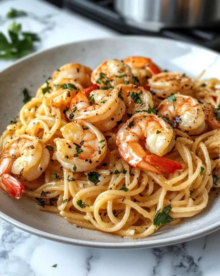 Effortless Gourmet: One Pan Shrimp Scampi Delight - Featured Image