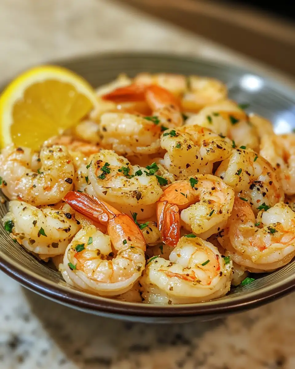 Final dish - Effortless Gourmet: One Pan Shrimp Scampi Delight